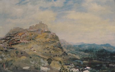 Italian Hill Town by Arthur Bowen Davies